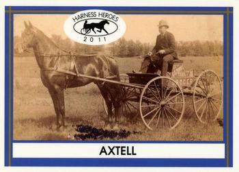 2011 Harness Heroes #4 Axtell Front